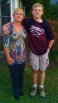 AJ And Mom Out Front